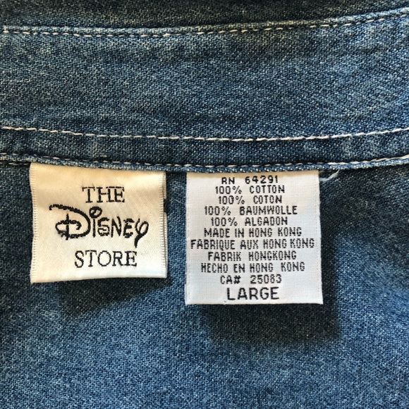 Women’s Disney Big Shirt - Denim - Picture 5 of 11